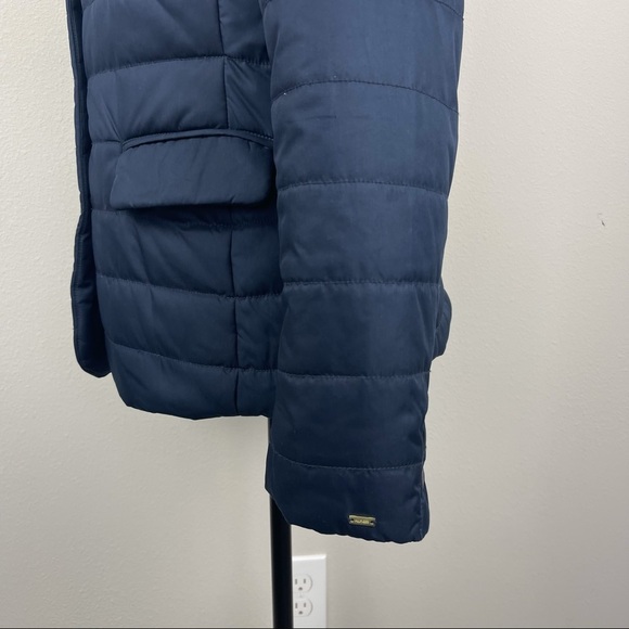 Tommy Hilfiger Women’s Navy Button down Demi season Jacket size M - Picture 5 of 12